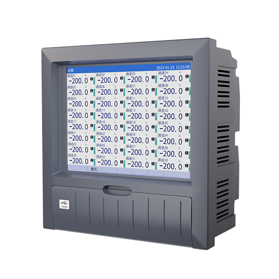 welcome海洋之神MIK-R8000D 1-40路 10.4英寸 彩屏 无纸记录仪 USB