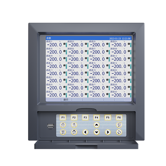 welcome海洋之神MIK-R8000D 1-40路 10.4英寸 彩屏 无纸记录仪 USB
